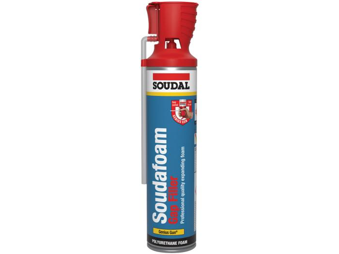 Soudal Soudafoam Gap Filler Genius Hand held PU foam 600 ml